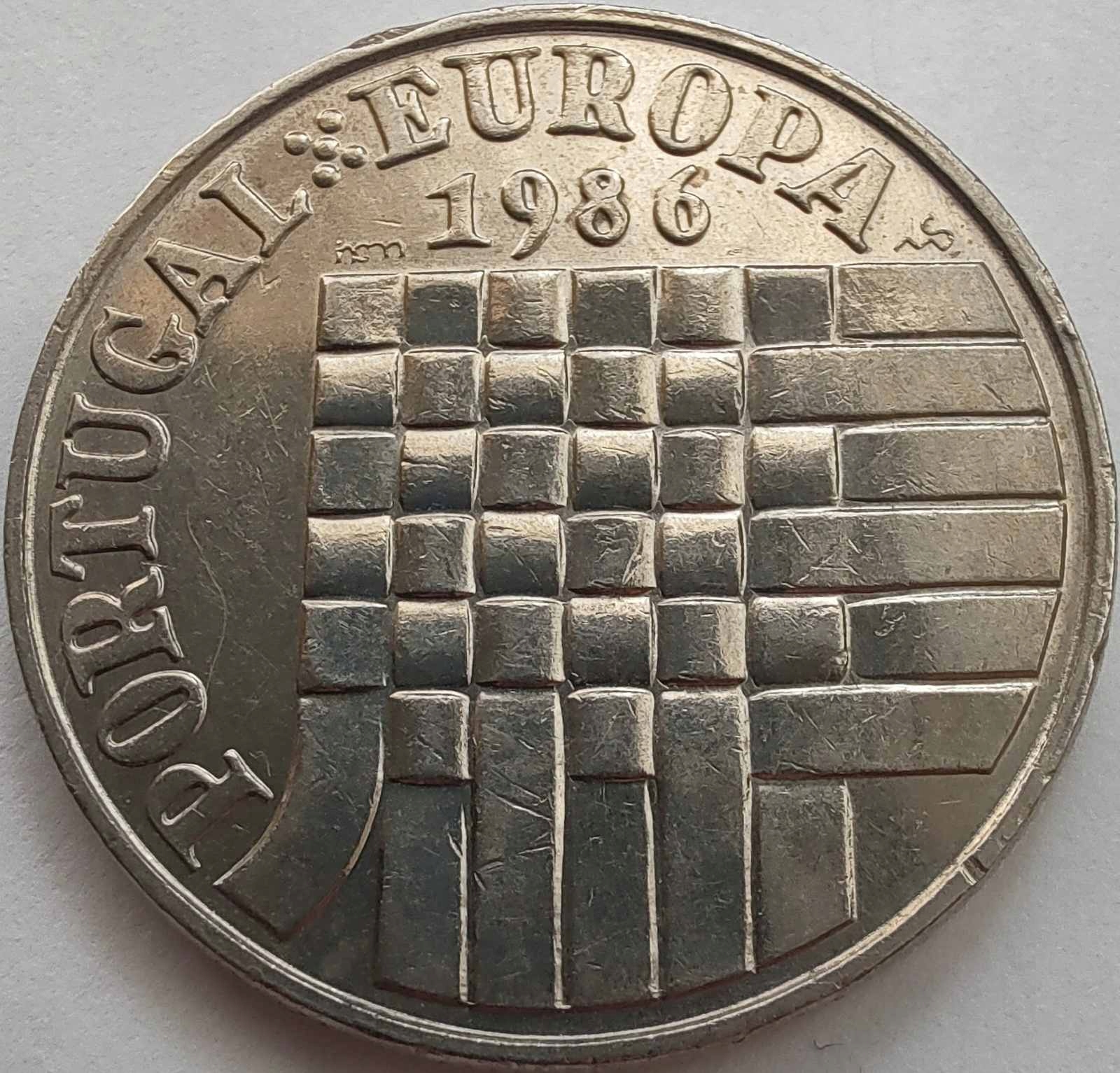 1736 - Portugalia 25 eskudo, 1986