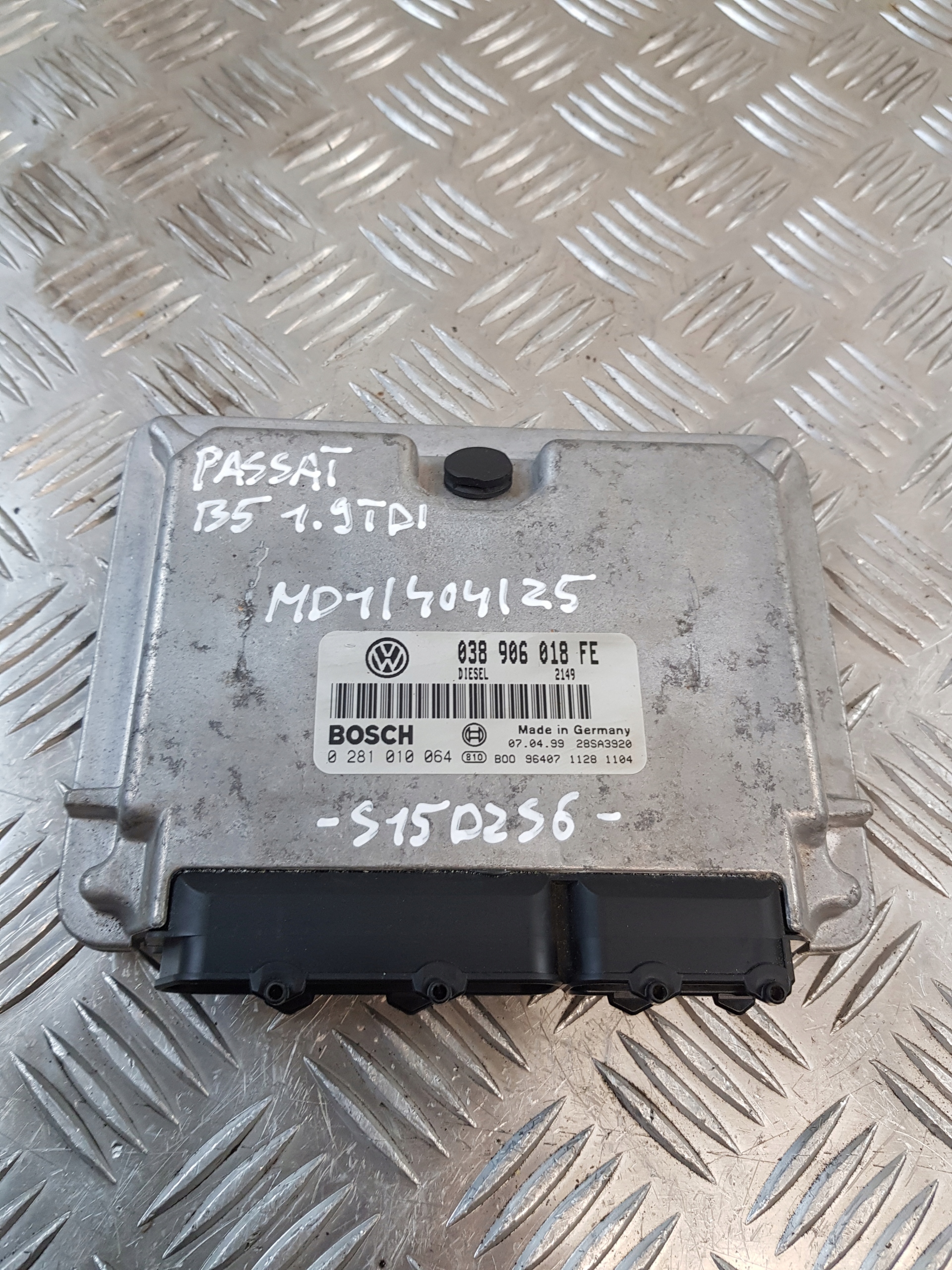 control unit of the engine 038906018FE VW PASSAT B5 1.9TDI EU