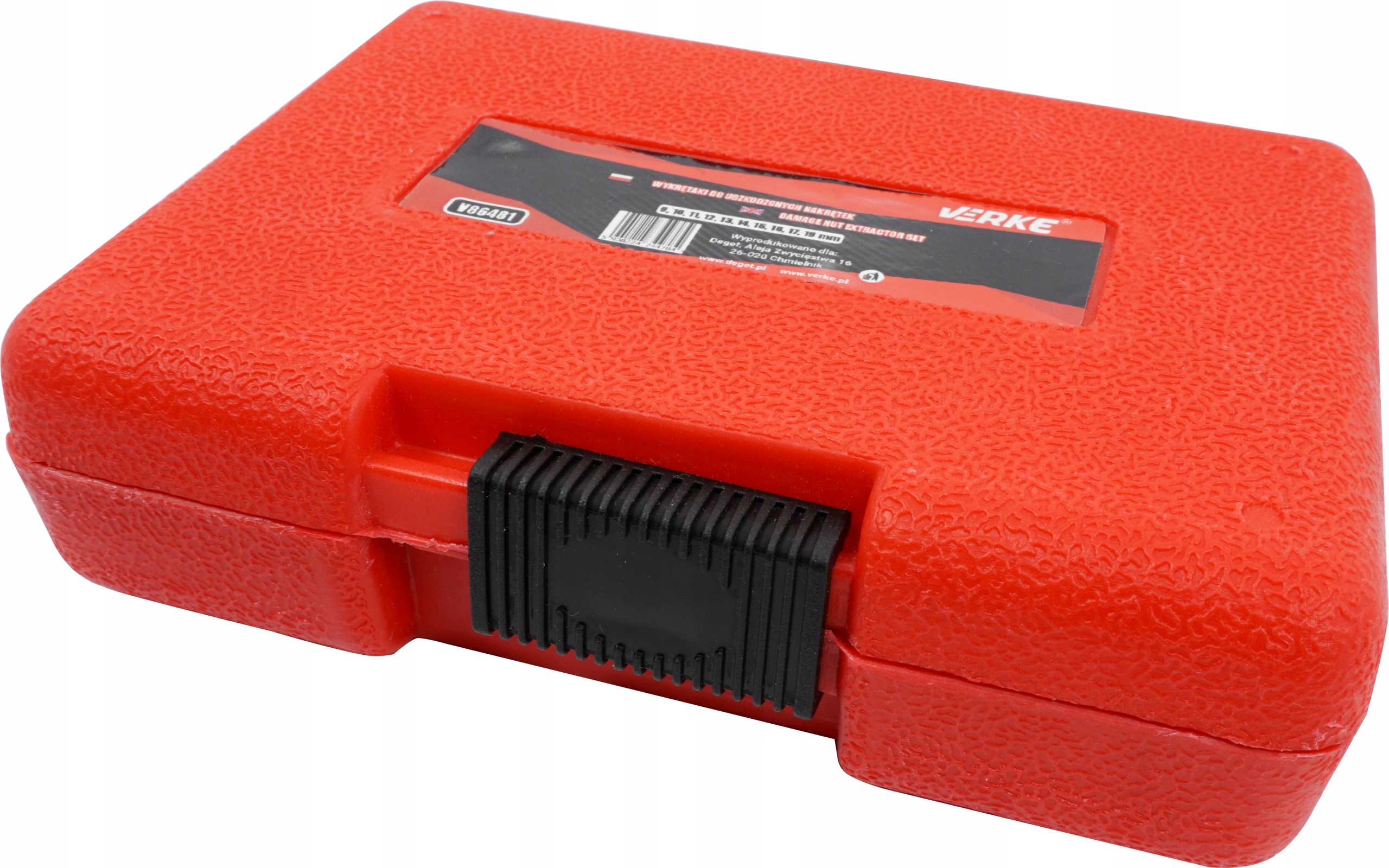 WYKRĘTAKI DO URWANYCH ZERWANYCH OBROBIONYCH ŚRUB NAKRĘTEK NASADKI 3/8 CALA Liczba elementów w zestawie 11