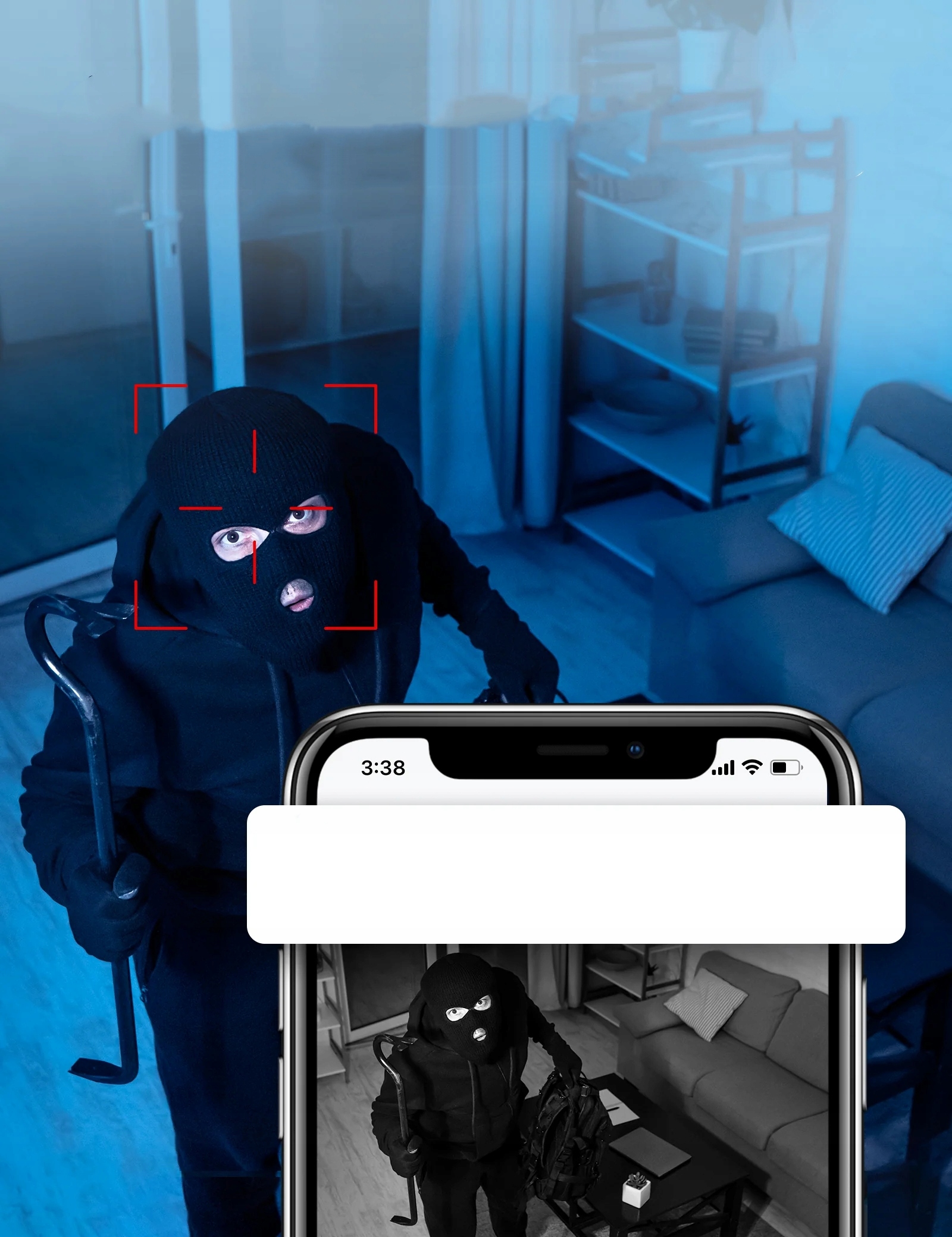 GNCC Kamera Wewnętrzna 1080P Nocna Wizja Alarm Ruchu Dźwięku Alexa — miniatura 11