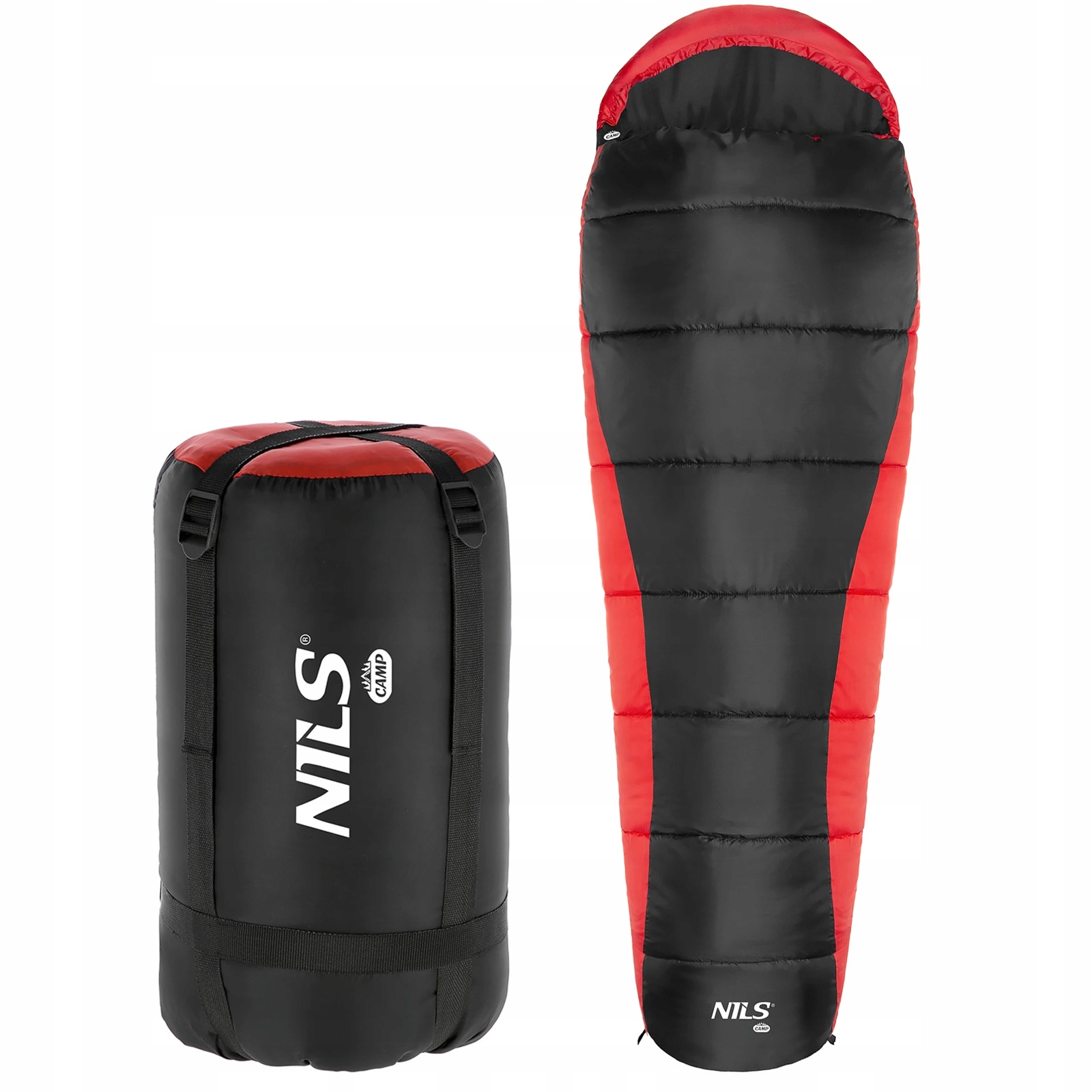 Śpiwór Turystyczny Mumia Zimowy Nils 190cm Temperatura komfortu: 0 10°C
