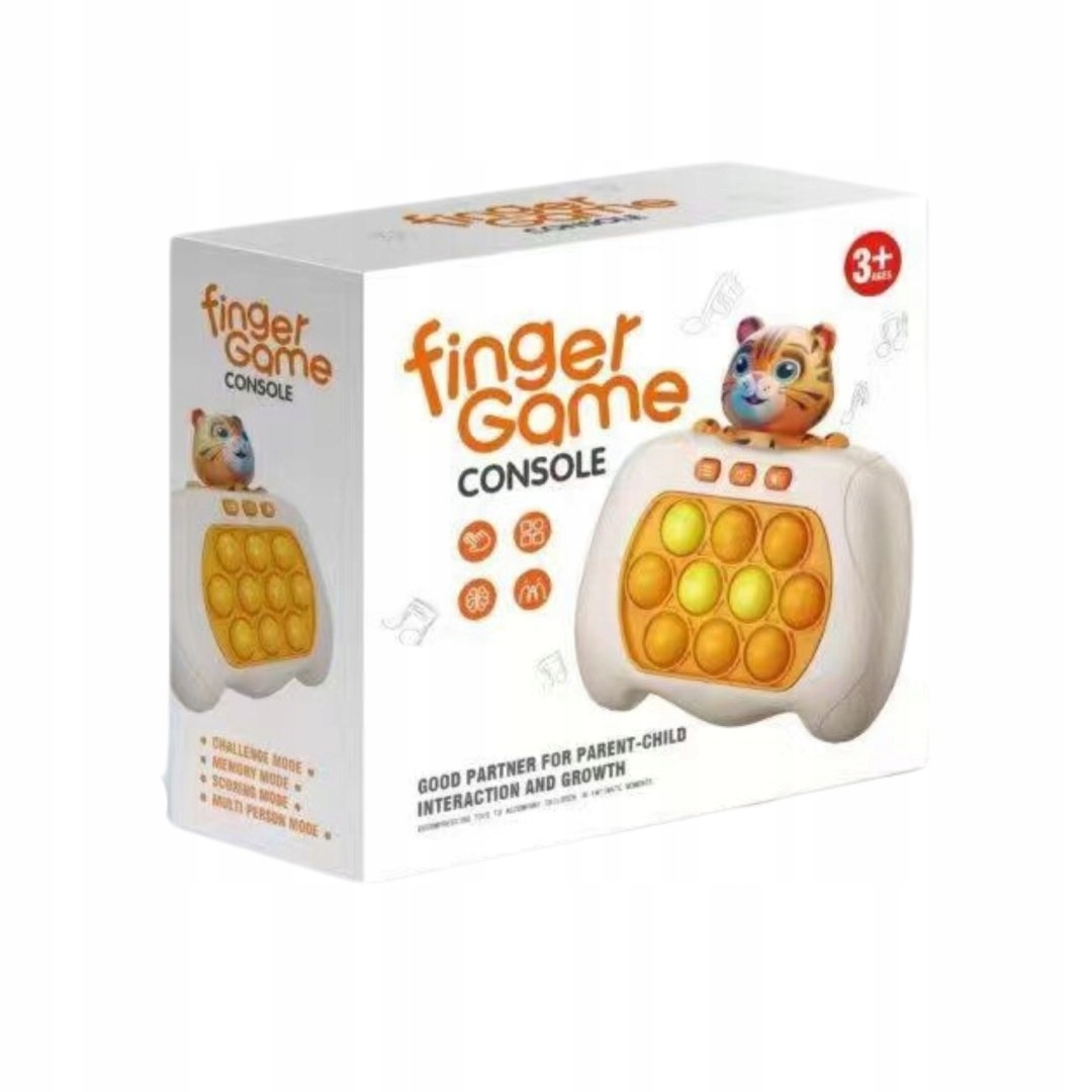 KONSOLA BUBBLE POP IT GRA ELEKTRONICZNA ZRĘCZNOŚCIOWA PAMIĘCIOWA Z KOTKIEM Kod producenta sdfsewg