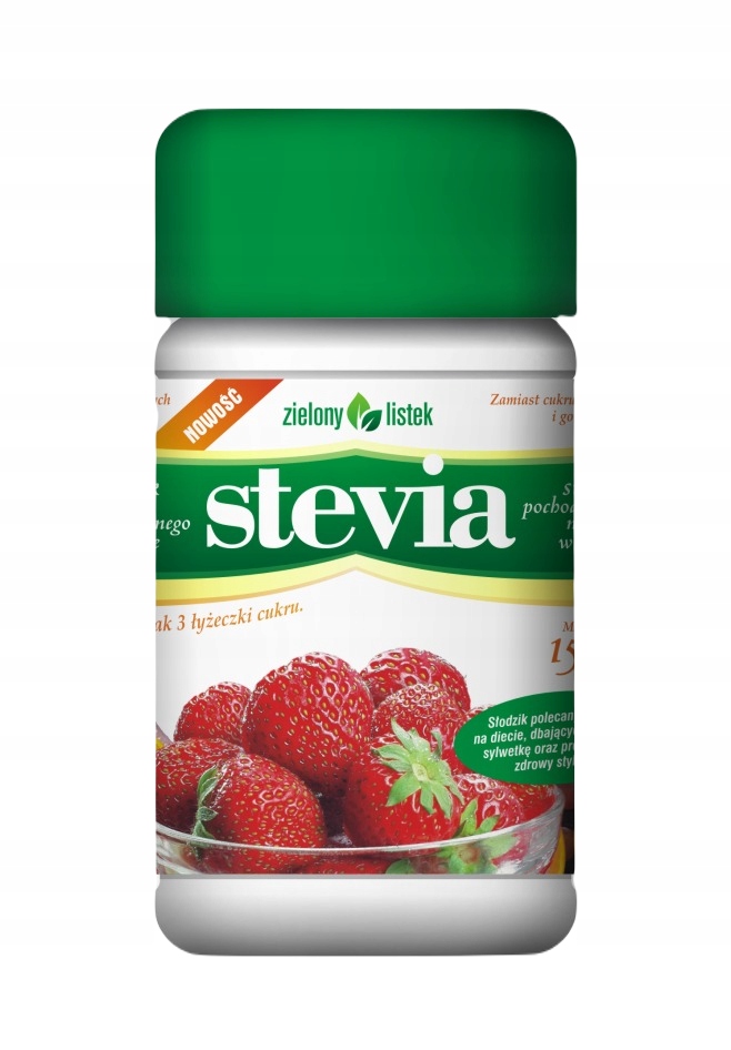 6x Stevia Puder 150 g Zielony Listek