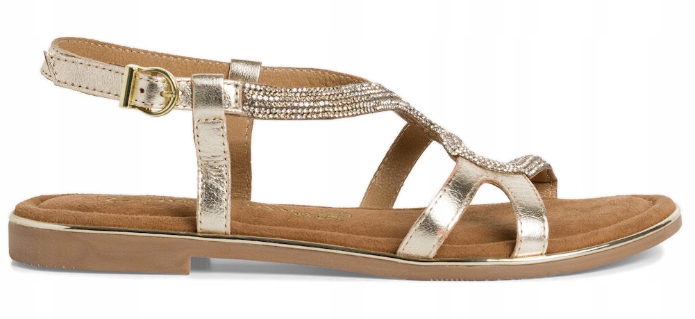 Marco Tozzi dámské sandály 2-28143-42 943 s plochým podpatkem velikost 37