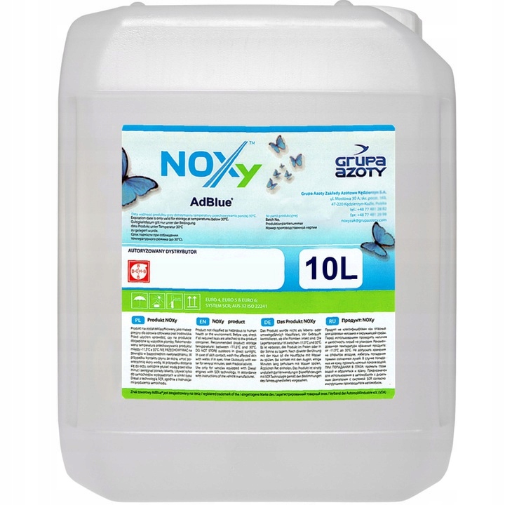 

Płyn Ad-blue Noxy Dodatek Katalityczny Diesel 10L