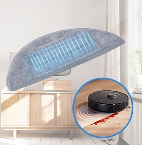 10x Mop mikrofibra ścierka do odkurzacza Roborock S7 / S7 max / S7 Plus/ S8 Przeznaczenie do robota sprzątającego