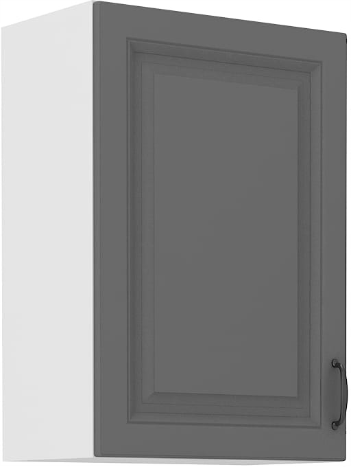 Kuchyňská Skříňka Závěsná 50X72 Šedá Bílá Stilo