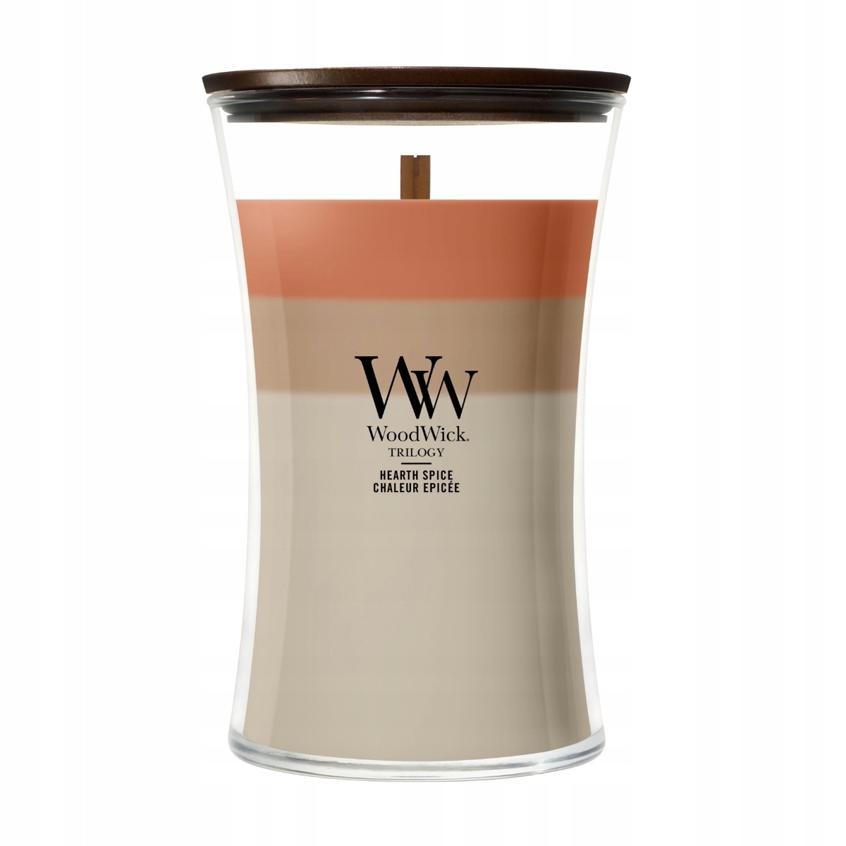 WoodWick Hearth Spice Velká vonná svíčka