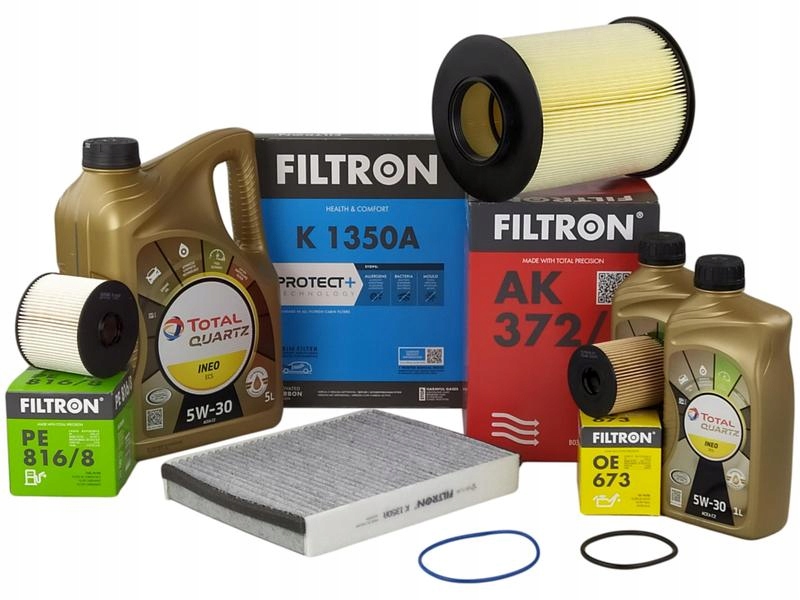 

Filtron Filtry+olej 5W30 7L Ford Kuga II 2.0 Tdci