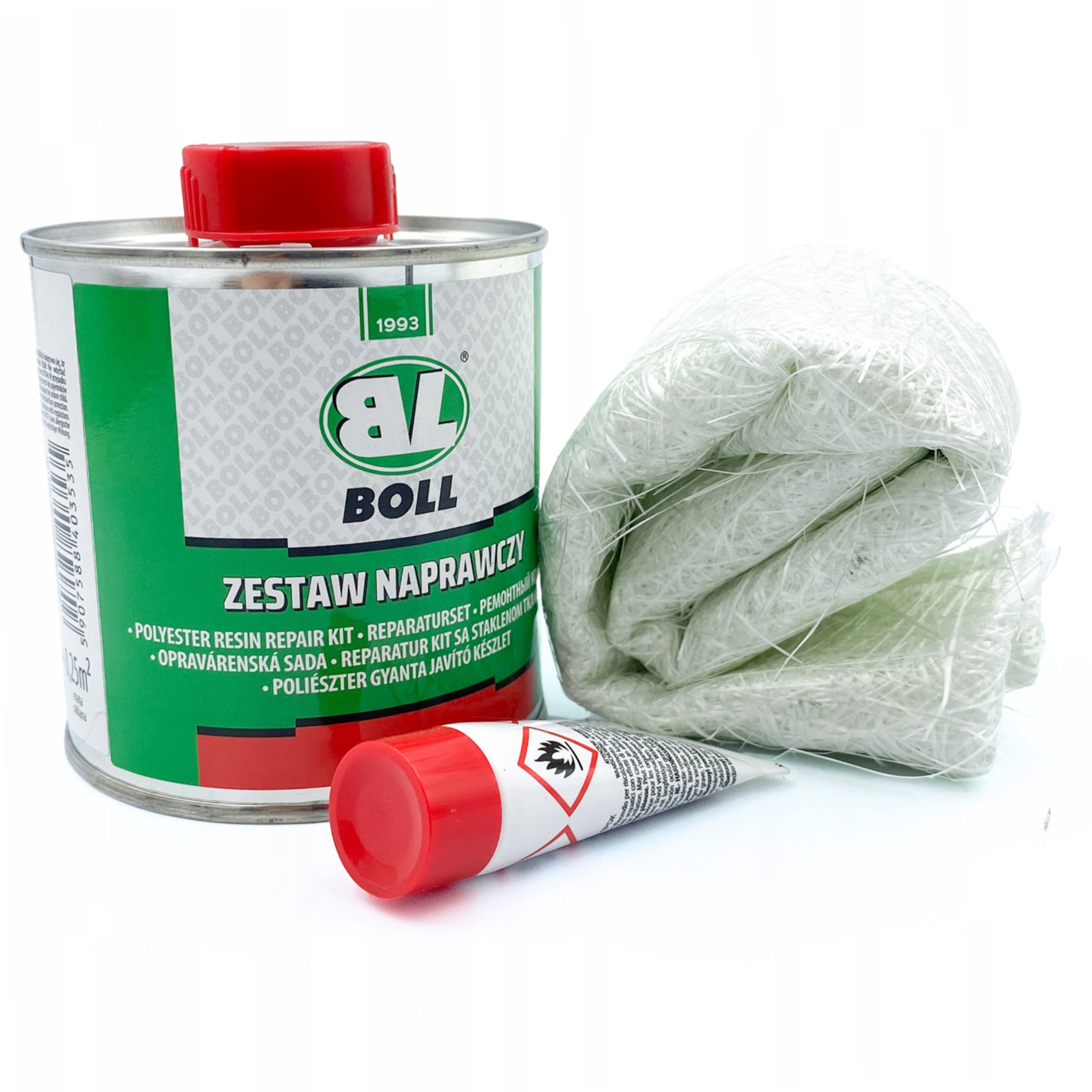 BOLL ZESTAW NAPRAWCZY ŻYWICA + UTWARDZACZ + MATA EAN (GTIN) 5907588403535