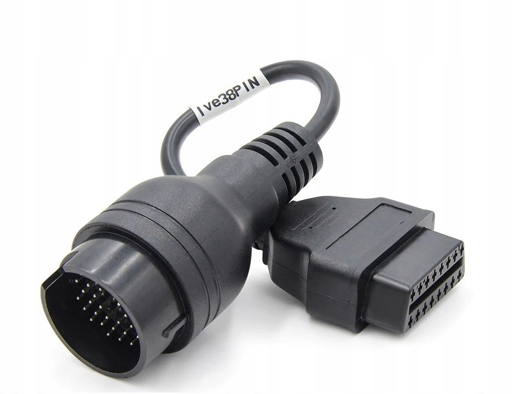 Kabel adapter Obd II Iveco 38pin 16pin do diagnostyki