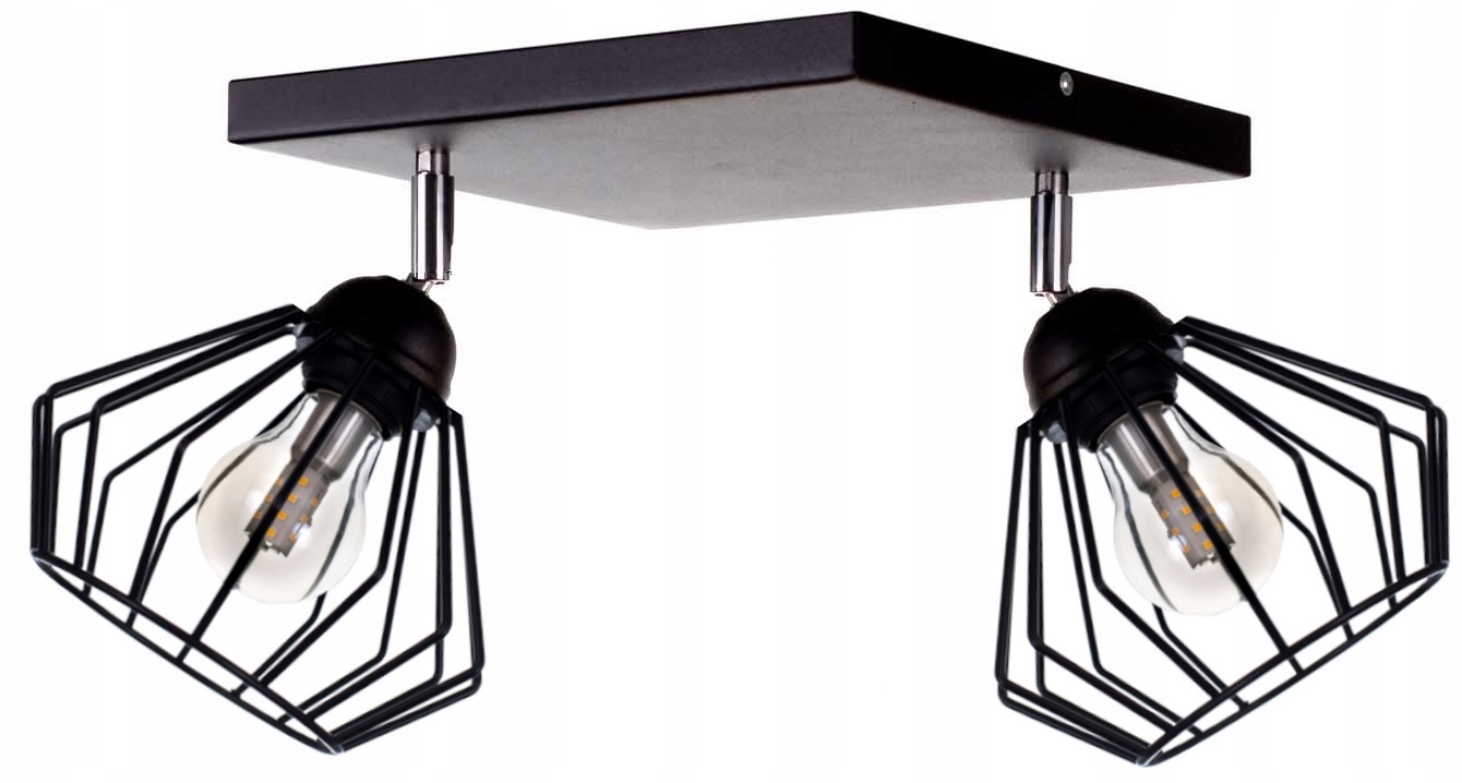 

Lampa Wisząca Sufitowa Żyrandol Brylant Loft Drut