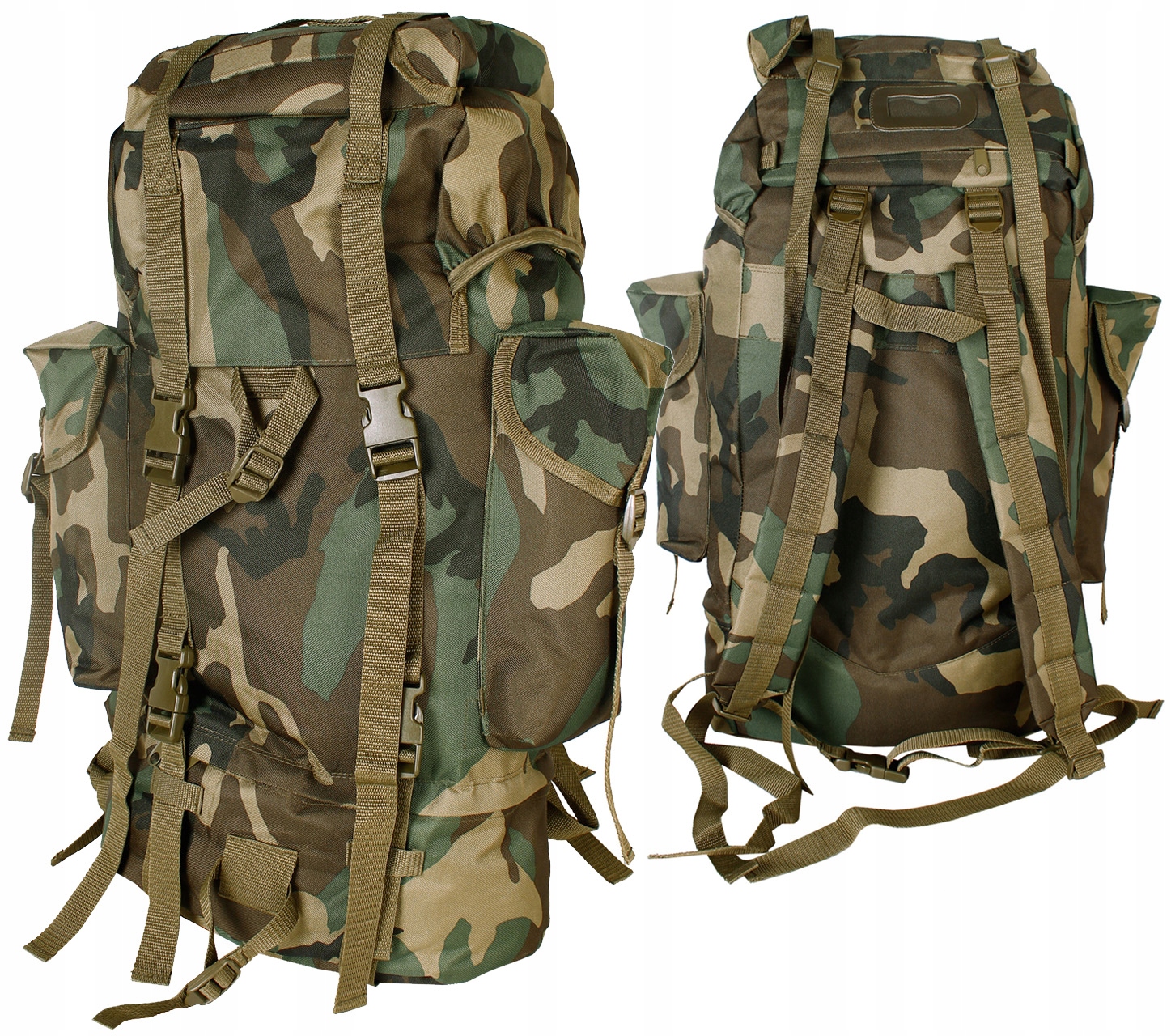 Plecak Wojskowy Transportowy 65L Mil-tec Woodland