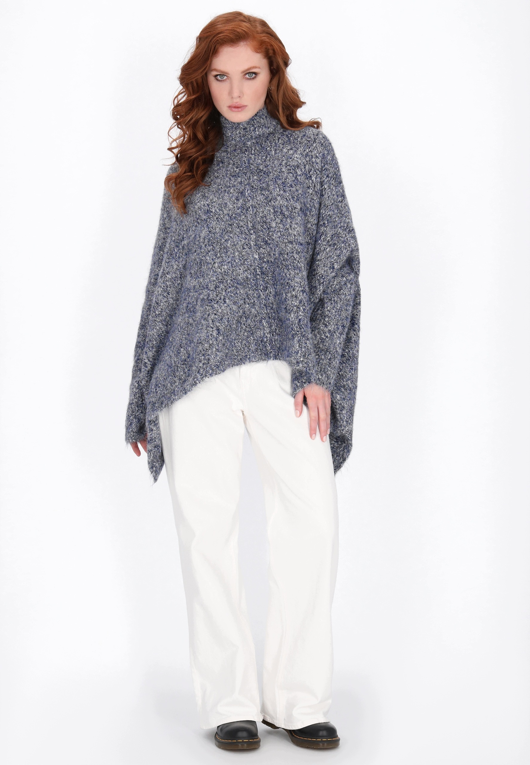Saporta dámské pončo modré, Xs/s