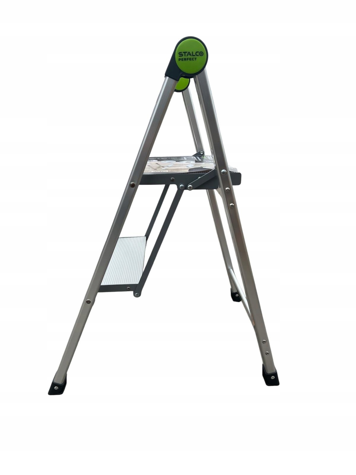 DRABINA DRABINKA DOMOWA SKŁADANA MINI SLIM 2 STOPNIE 150 KG STALCO