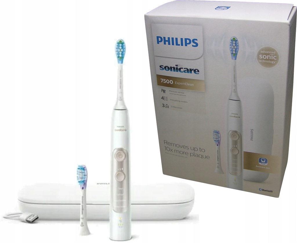 Szczoteczka Philips Sonicare Expertclean 7500 HX9691/02 Biała