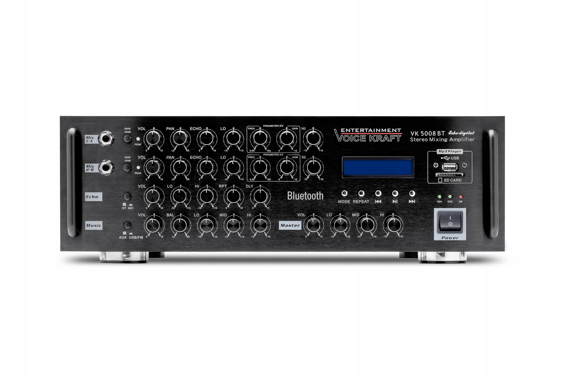 ESTRADOWY ZESTAW NAGŁOŚNIENIA KOLUMNY + KOŃCÓWKA BLUETOOTH USB Model Q1240