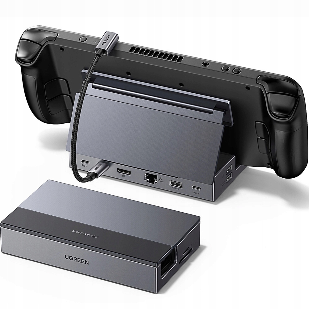 Adaptér Hub Usb-c Ugreen 9v1 na DisplayPort 4K/120 Hz, RJ45, Usb, Sd/tf