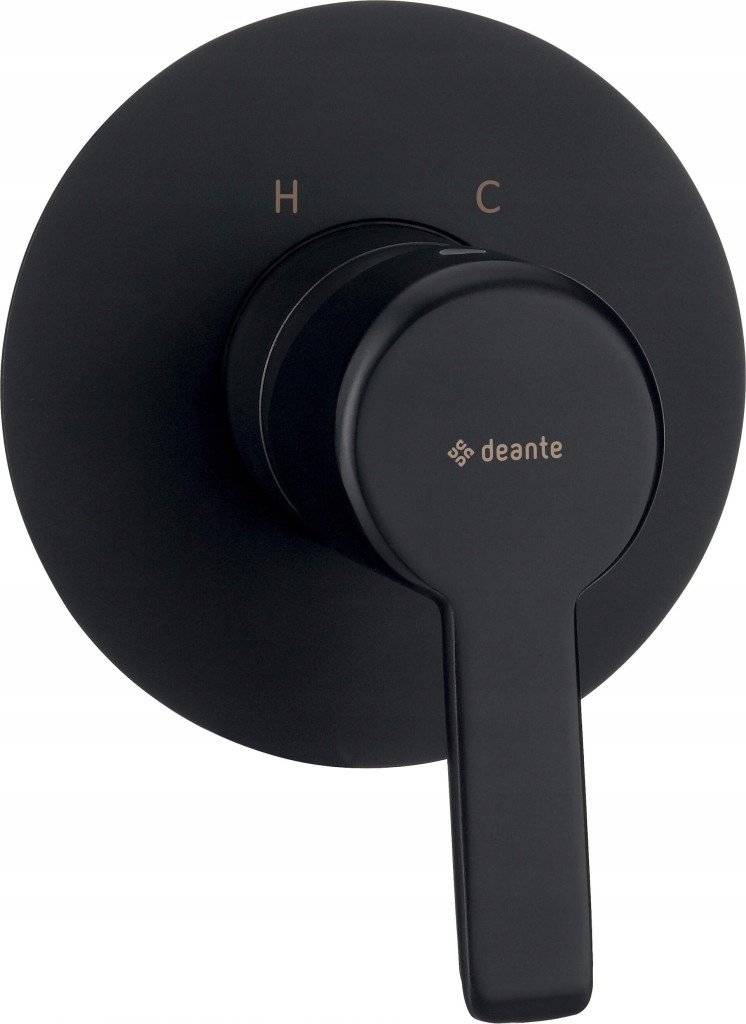 Arnika Black – podomietková sprchová batéria bez prepínača sprchy