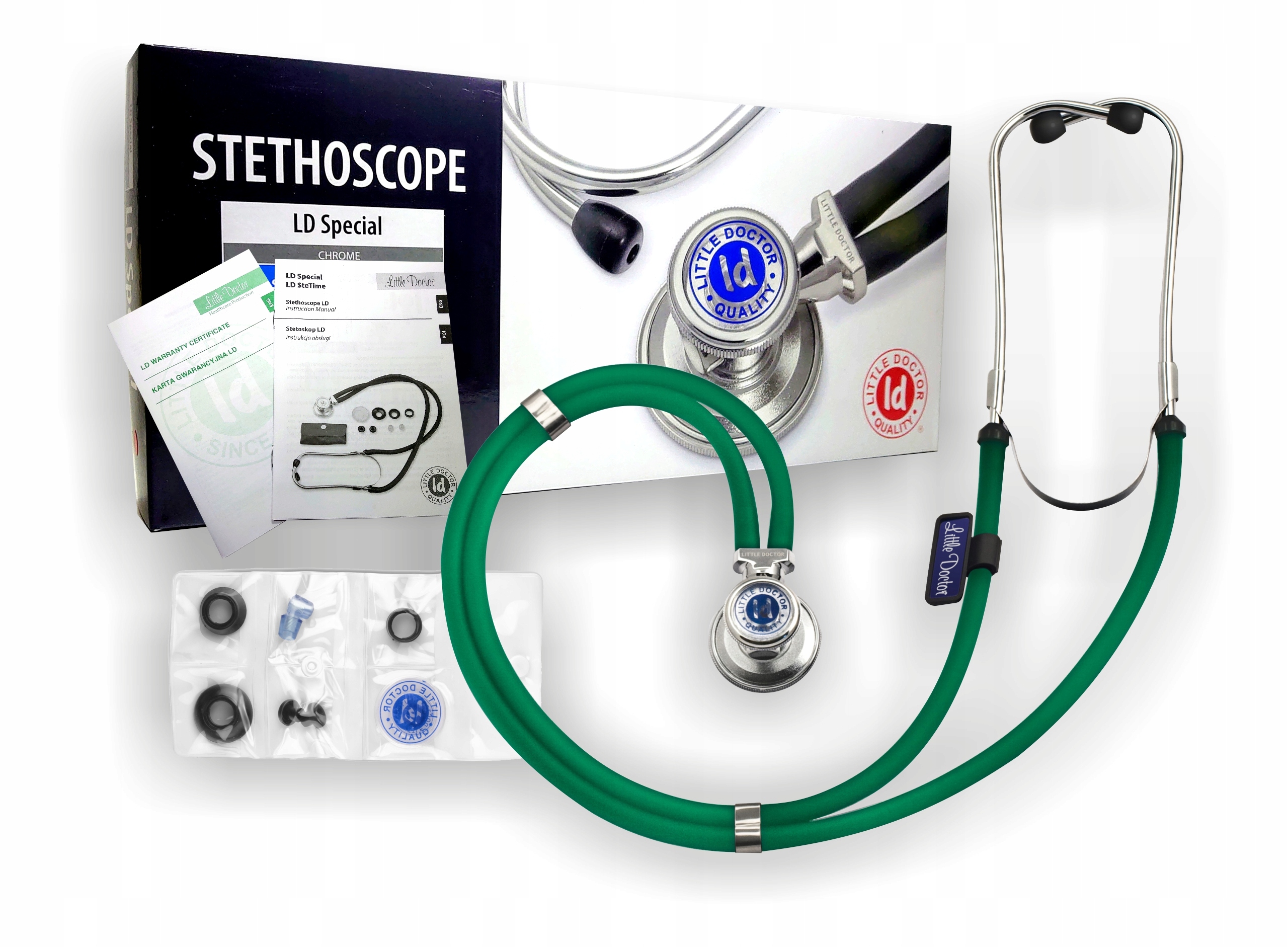 STETOSKOP RAPPAPORT DWUGŁOWICOWY LEKARSKI SPECIAL Stan opakowania oryginalne