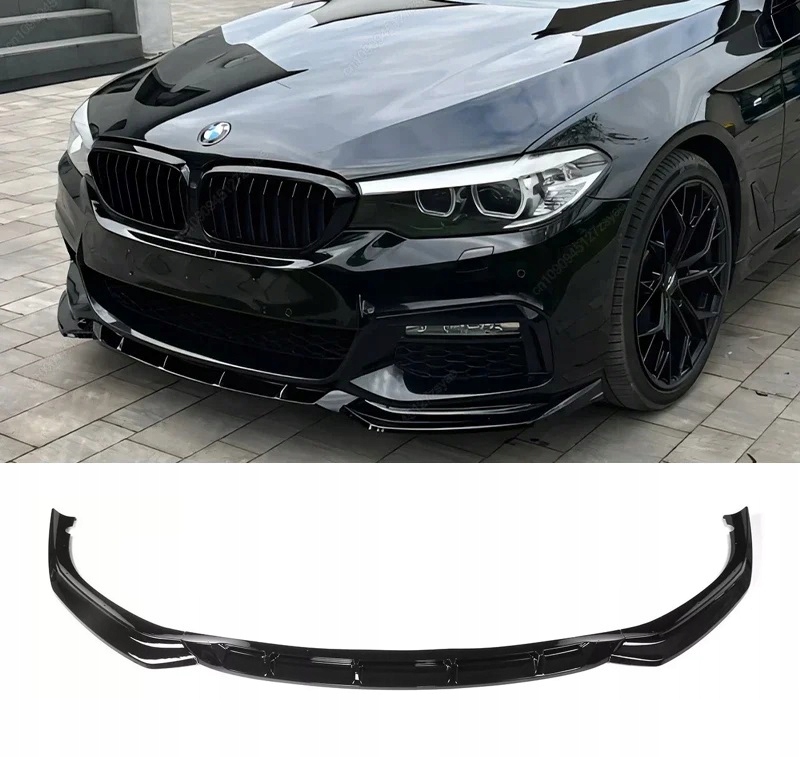Bmw G30 G31 Předlift 2017-2020 Kryt nárazníku M Sport Splitter Černý