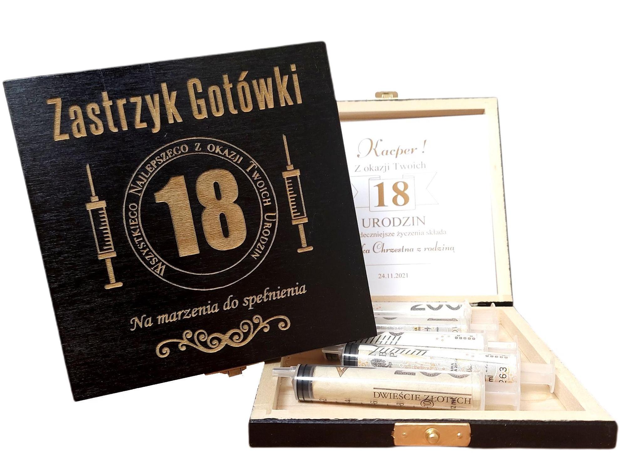 

Zastrzyk gotówki * Grawer * 18 urodziny 3