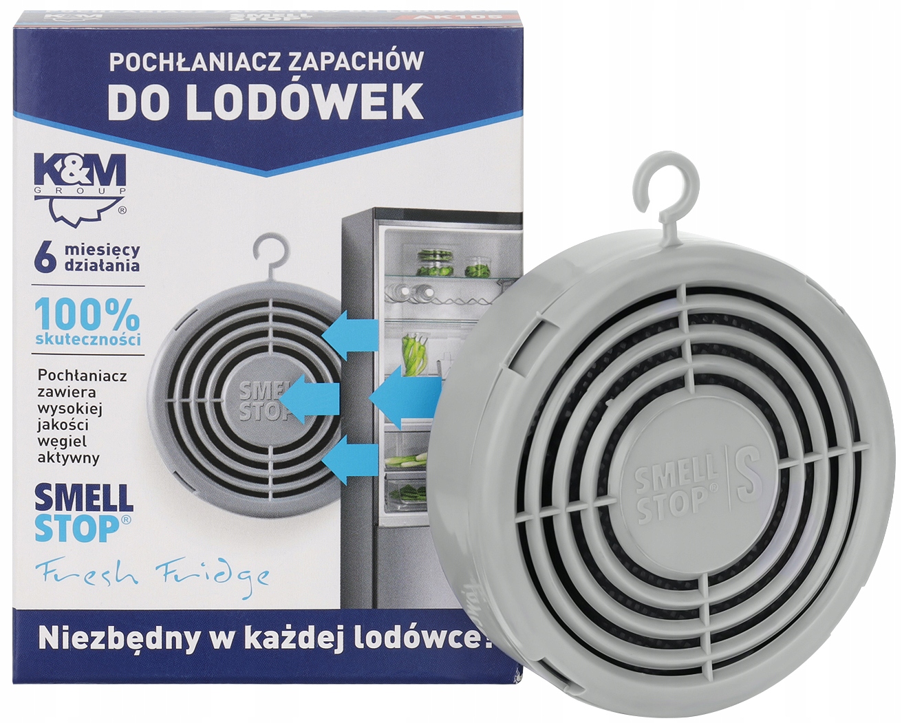 

Pochłaniacz Zapachów Do Lodówek Smell Stop Atest