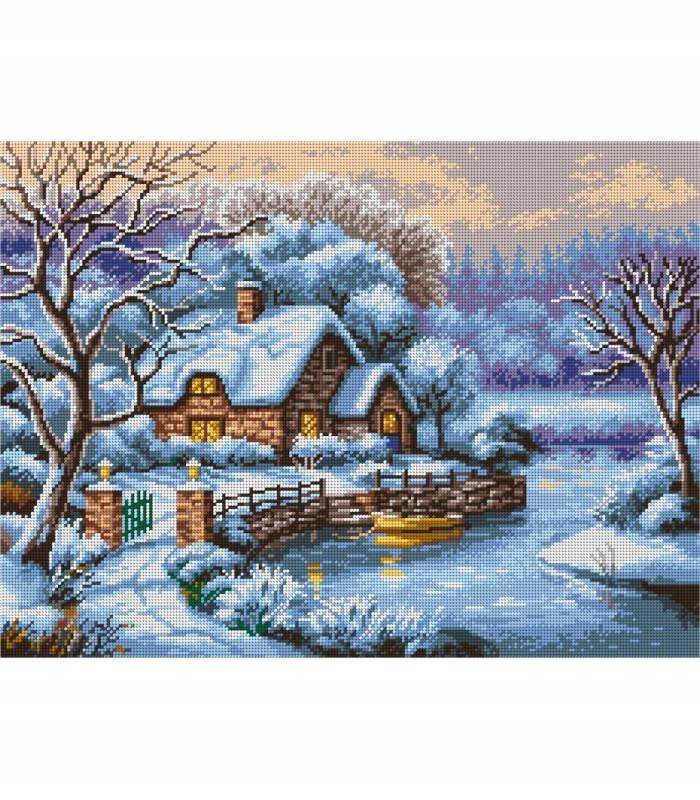 Vyšívací kaňka s potiskem 53cm x 39 Cm vz.9011