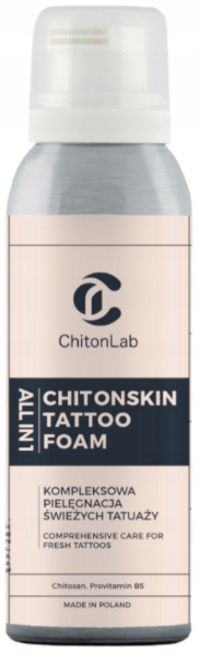 Inkside Chitonskin Tattoo All in 1 ochranná pěna pro čerstvé tetování 85 ml