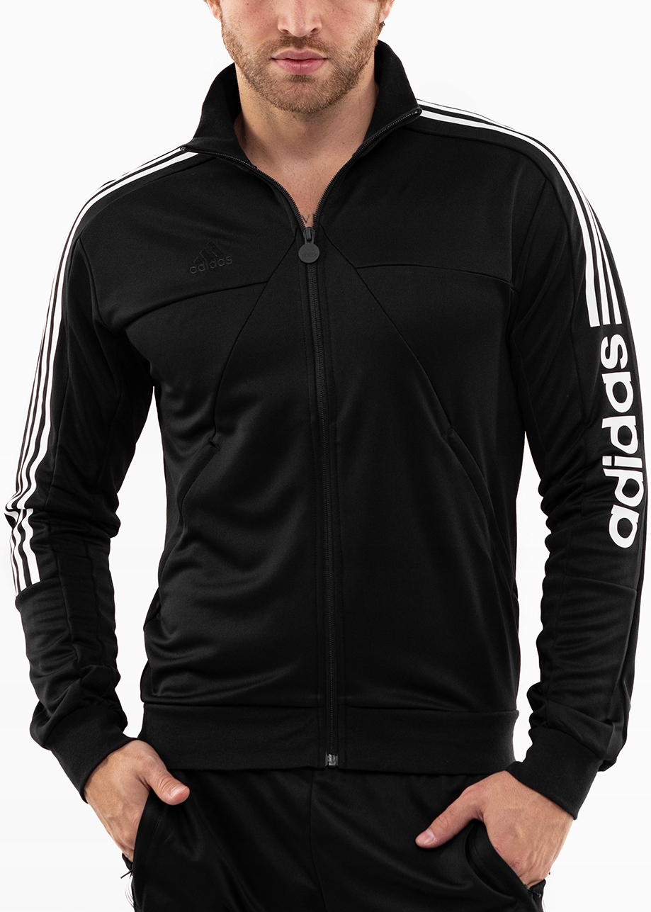 adidas pánská mikina sportovní rozepínací tréninková mikina Tiro Wordmark vel S
