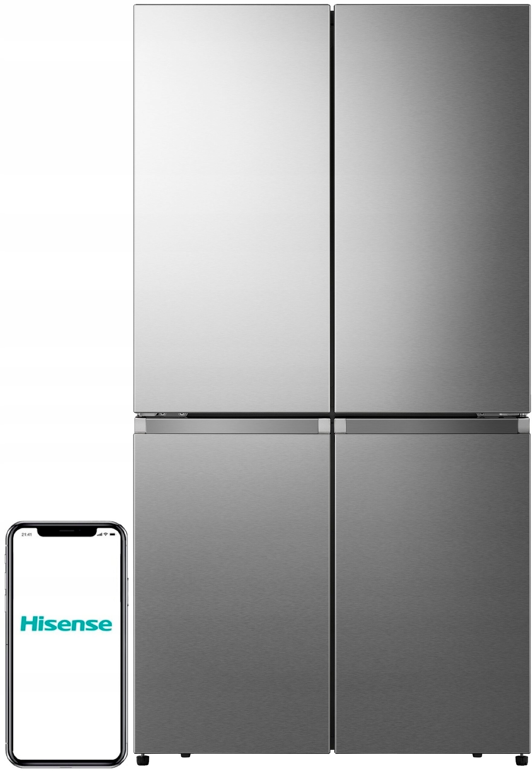 2X Lodówka Hisense RQ758N4SBSE Side by Side 178.5 cm