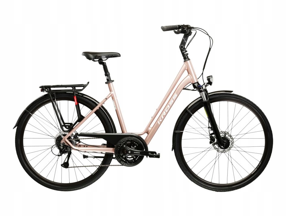 Rower Kross 28" D Sentio 4.0 M różowy złoty biały połysk 2026 20"