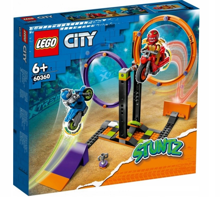 Lego City 60360 – Kaskadérská Výzva – Otáčení