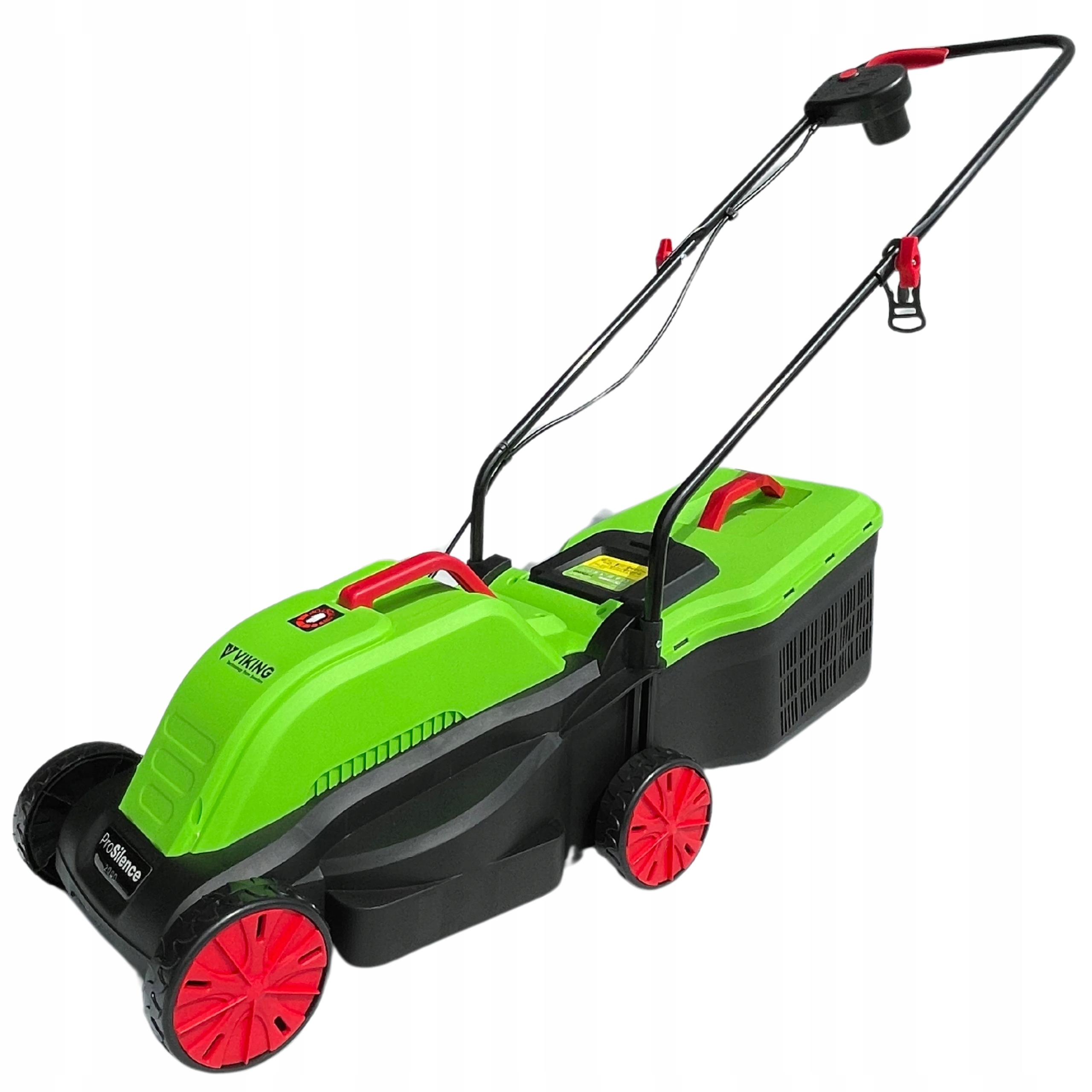 Elektrická Kosačka Na Trávu 2000 W, Nôž 32 CM, Ľahký Kôš, 30 L, Tichá