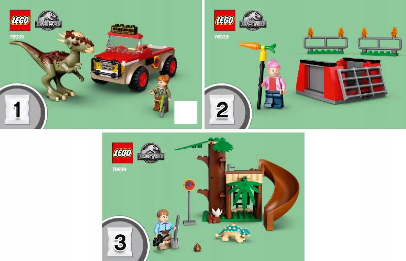 LEGO INSTRUKCJA z zestawu 76939 (140g)