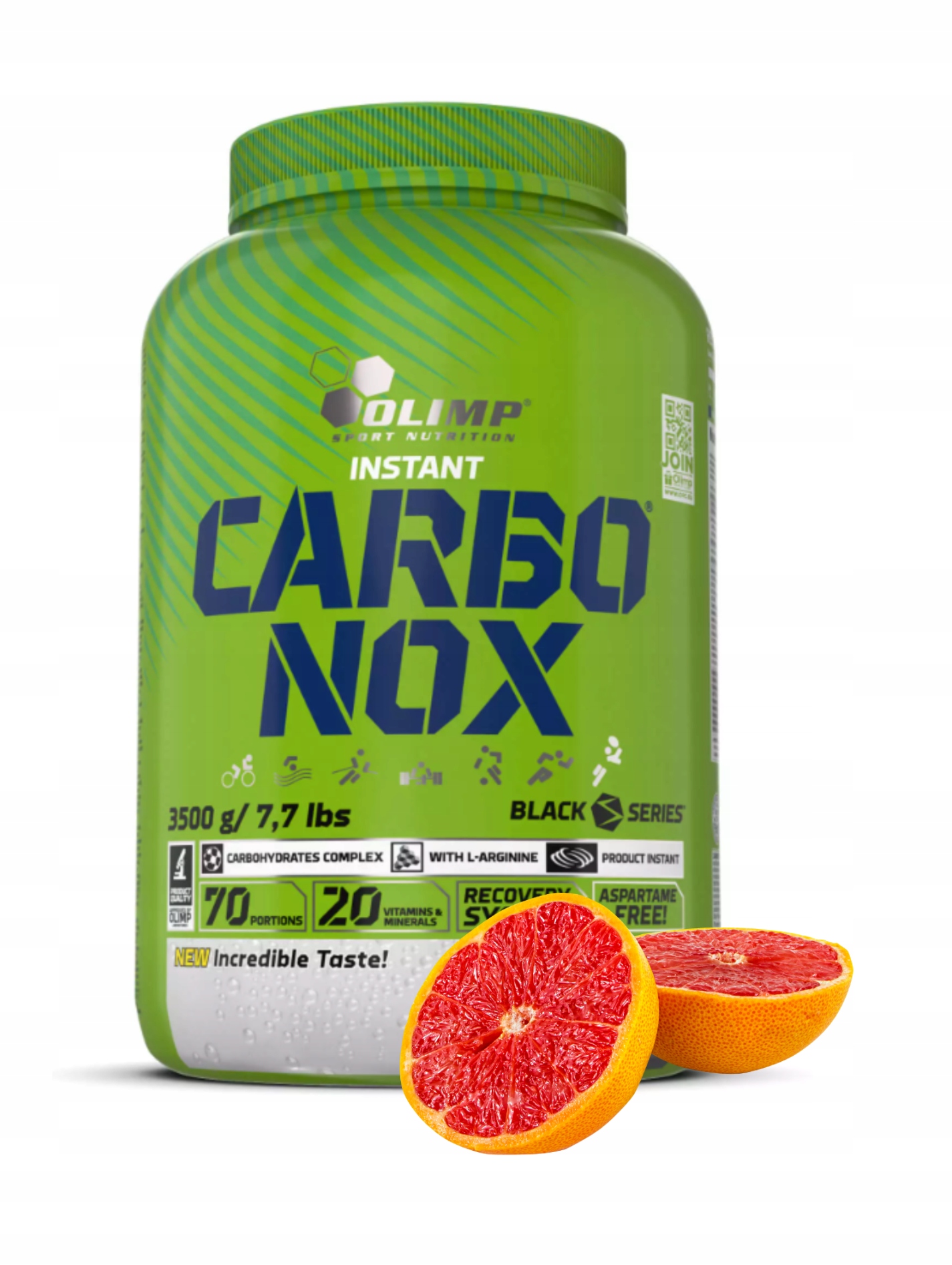 Olimp Carbonox 3500 g Grapefruit Sacharidy Carbo Energie Před tréninkem