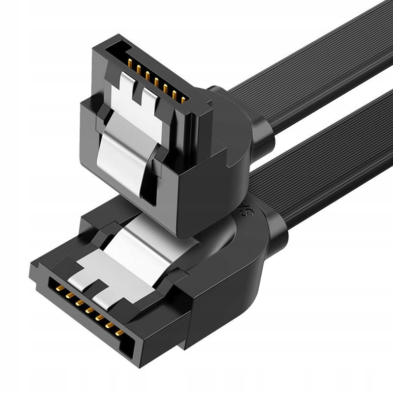 Ugreen Kabel Przewód Kątowy Sata 3.0 Do Dysku DVD Do Hdd Ssd 450 Mb/s 0.5M