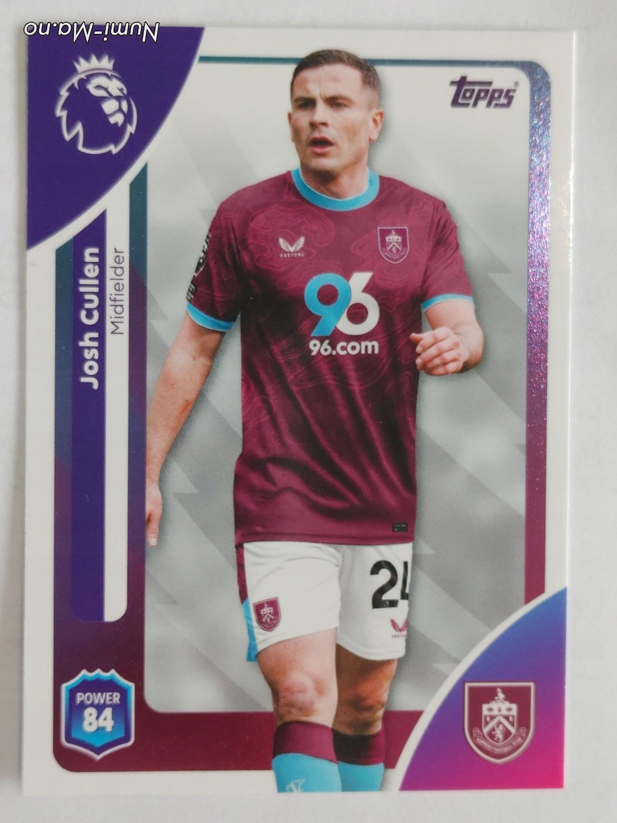 Topps Premier League 2025-2026 NR.314 Burnley Fc Cullen 4065