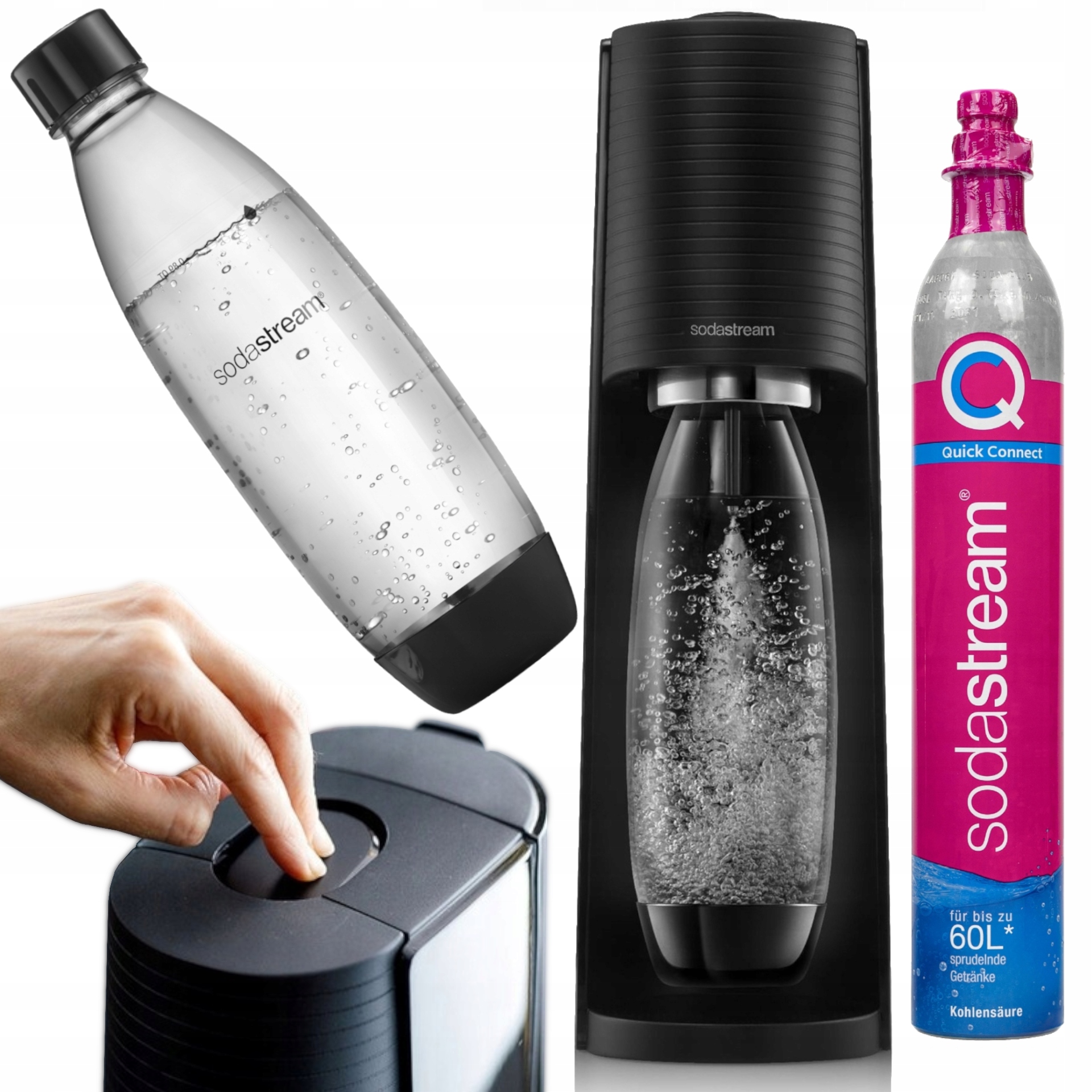 Výrobník sody SodaStream Terra 1 láhev náplň na 60 l