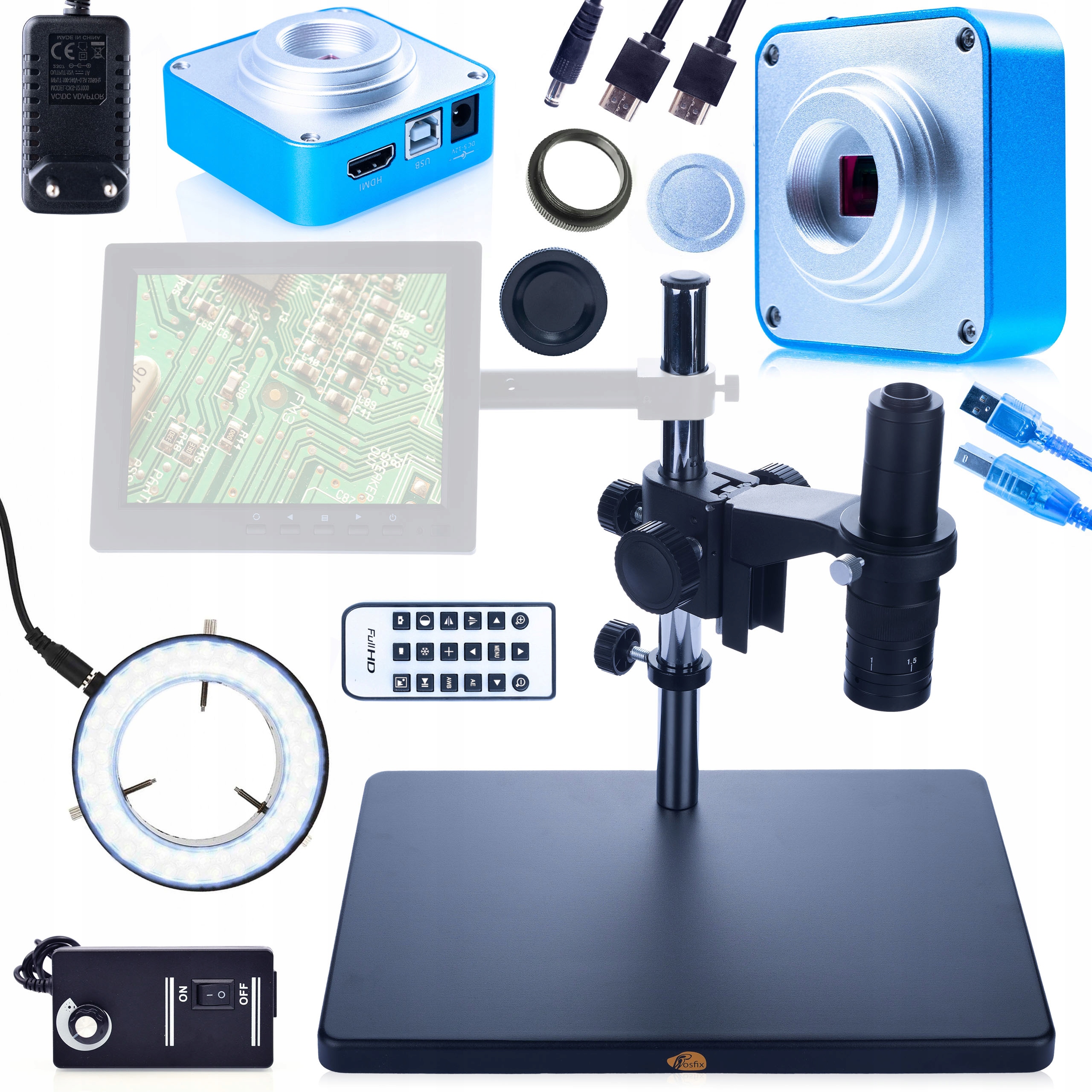 Digitální Mikroskop Pro Pájení Kamera Sony Rosfix 4K 16MP Sada Planets Pr