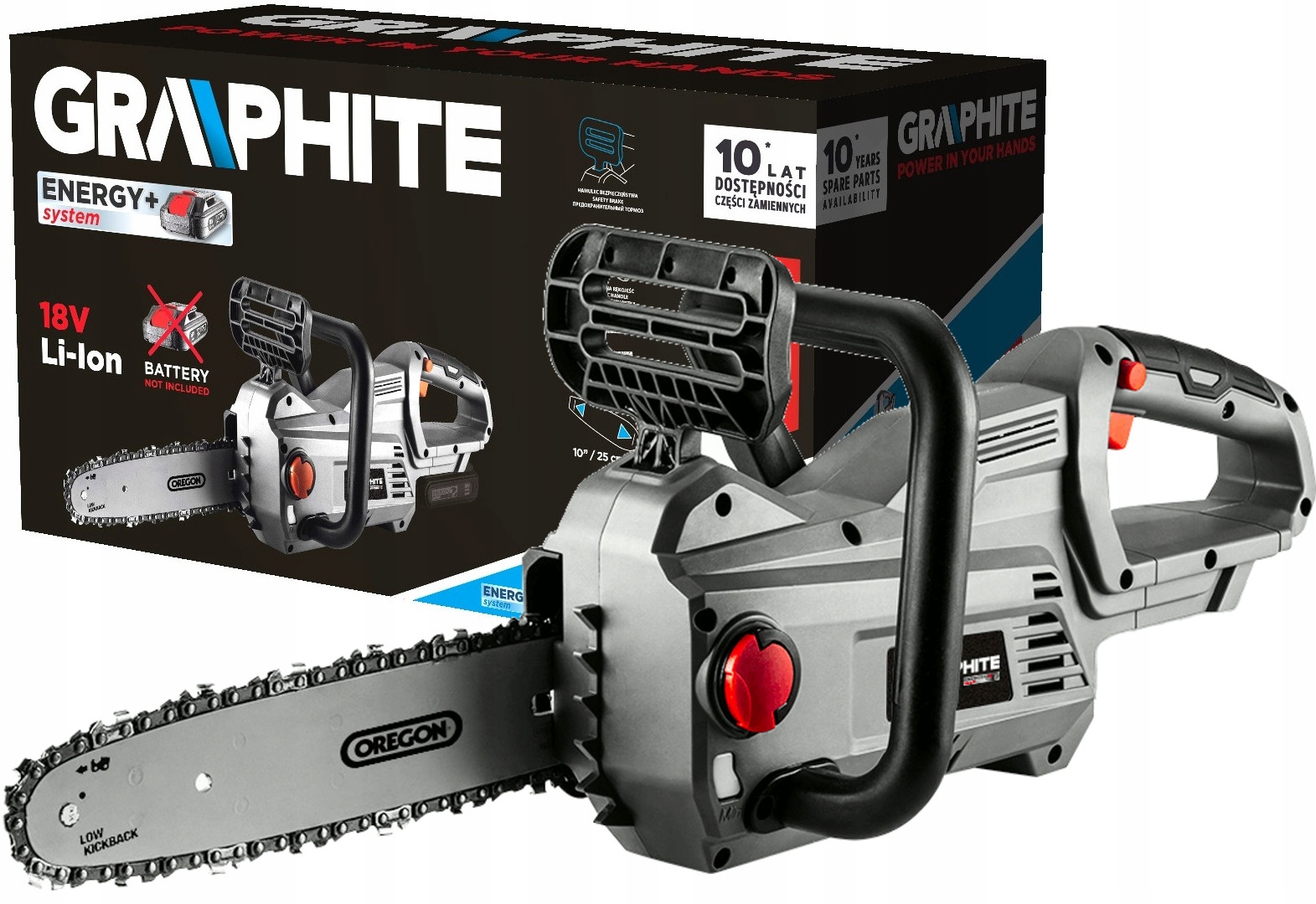 

Graphite Pilarka Piła Łańcuchowa 18V E+ 58G034