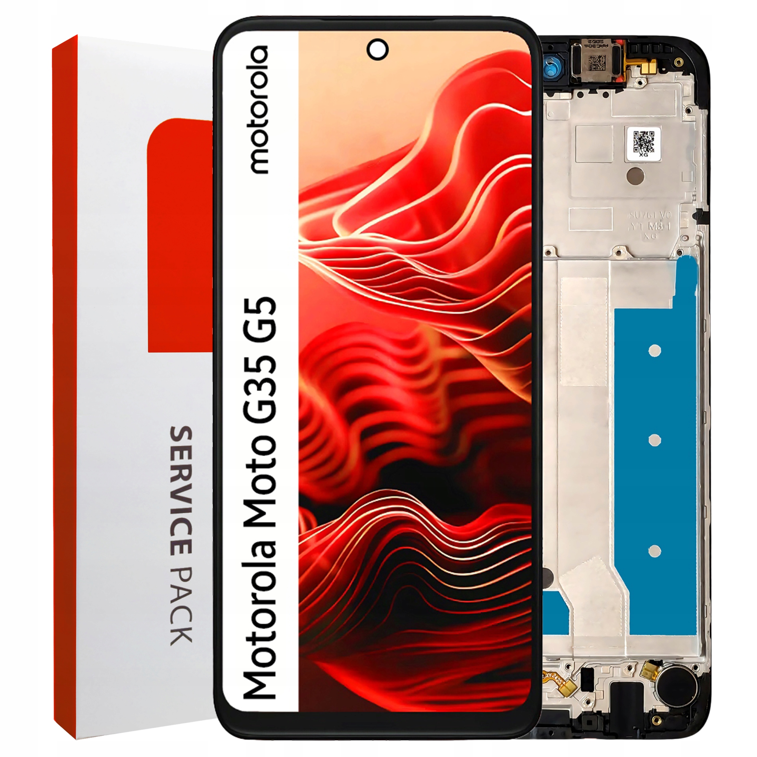 Displej pro Motorola Moto G35 LCD displej Rámeček Originální Zila XT2433-5