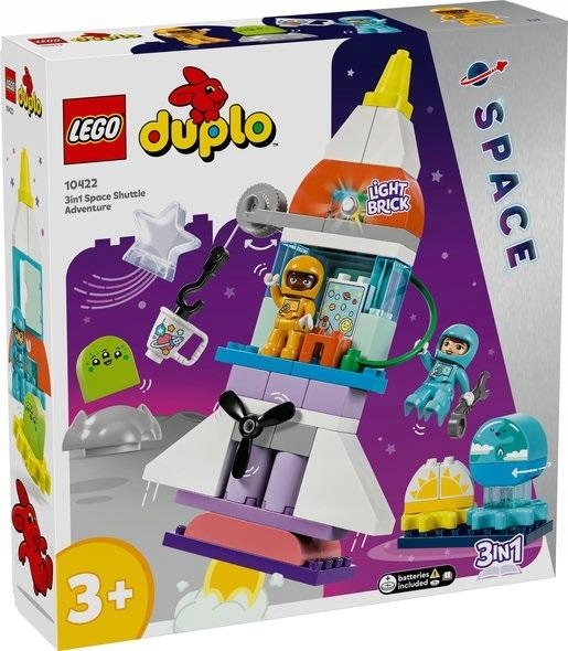 Lego Duplo 10422 Vesmírné dobrodružství s raketoplánem