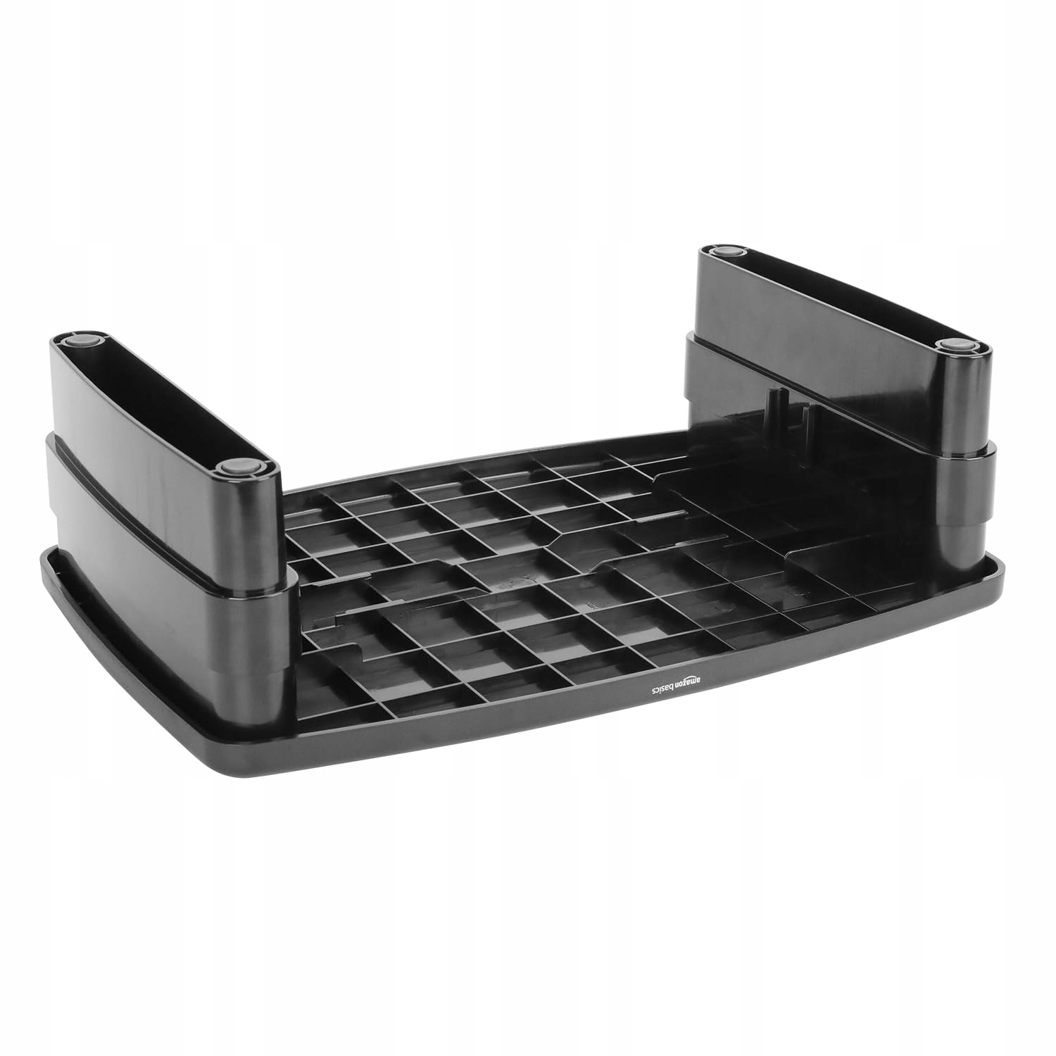 AMAZON BASICS REGULOWANY STOJAK POD MONITOR I LAPTOP DO 10 KG CZARNY — miniatura 6