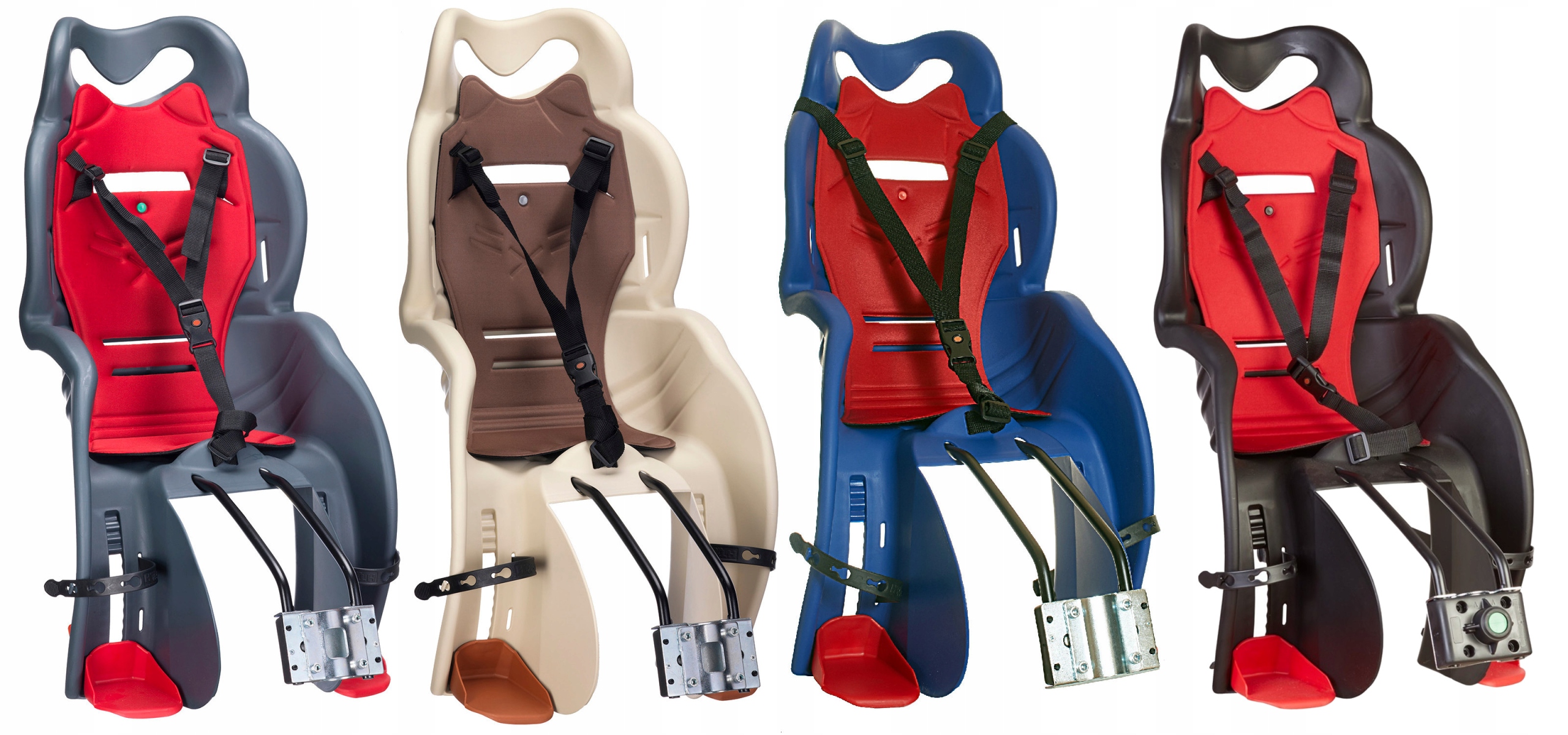 HTP SANBAS BEZPIECZNY FOTELIK ROWEROWY RAMA + KASK Kod producenta 9990113957142