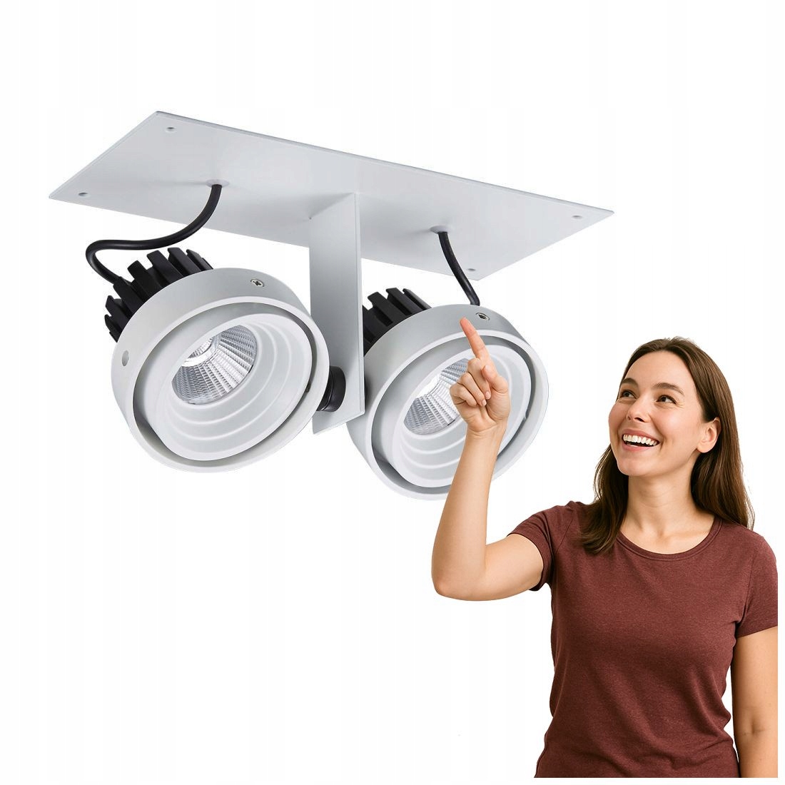 Lampa reflektorová spotová Patrizio GL7118-2 4000K Italux