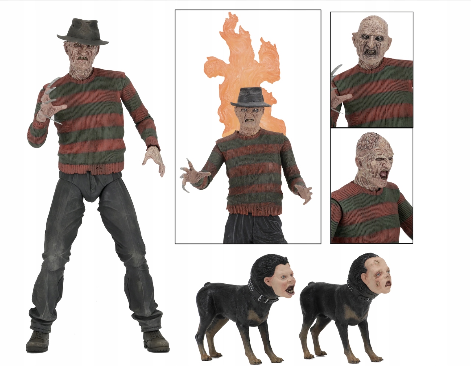 Pohyblivá figurka Freddyho Kruegera Noční můra v Elm Street 2: Freddyho pomsta