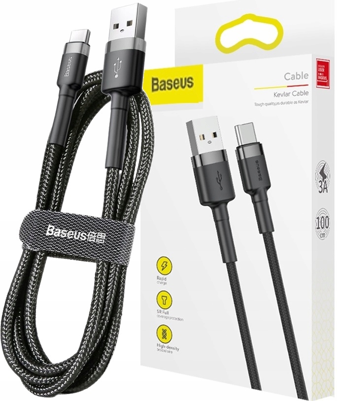 

Kabel Usb-c Baseus Type-c Quick Charge 3.0 3A 1M