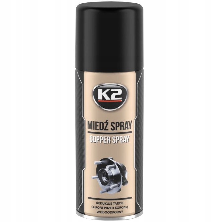 

K2 Miedź Spray Smar Miedziany Miedziowy 400 ML