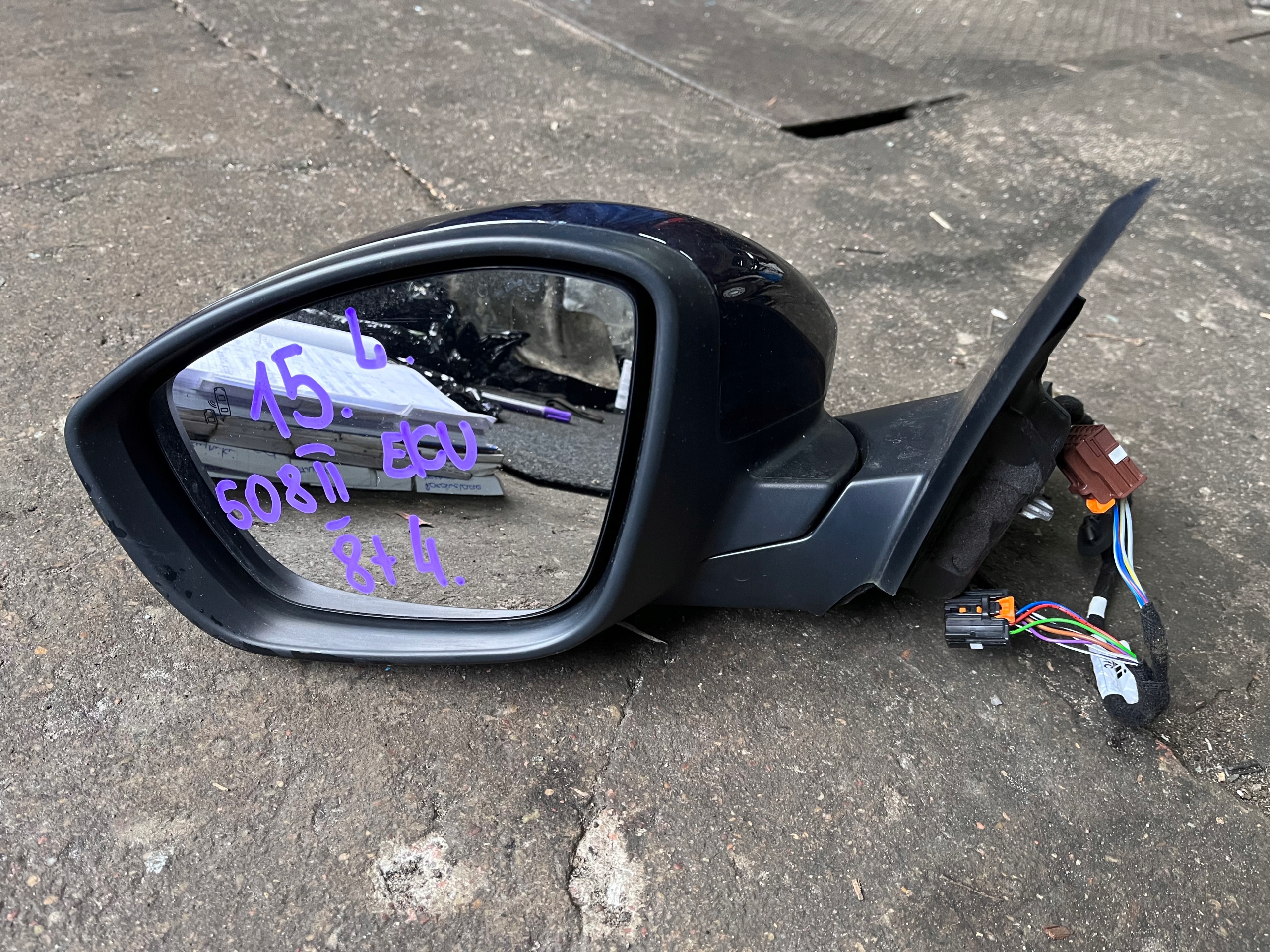 15 PEUGEOT 508 II 18- LUSTERKO LEWE 12PINÓW 4+8 Producent części Peugeot OE